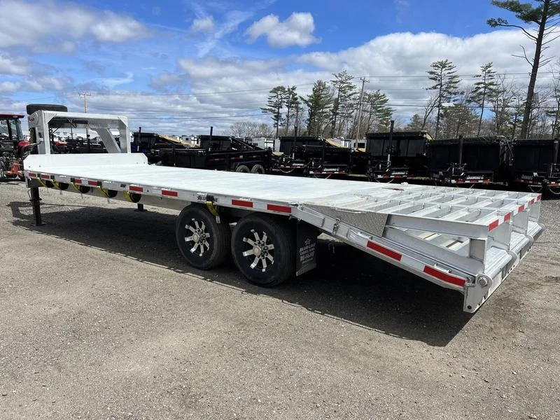 2024 Alum Line Trailers 8.5×24 13K Aluminum Gooseneck w/Flip-Over Ramps - Image 16