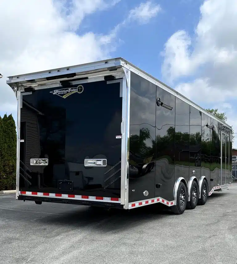 Enclosed Car Trailer 2025 34′ Haulmark Edge w/Wide Rear Opening & Premium Stereo System #9530 - Image 2
