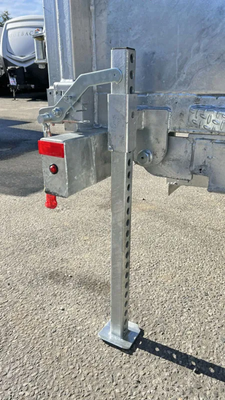 2024 N&N Trailers 7×14 14K Galvanized Hydraulic Dump w/Ramps, 2-Way Spreader Gate, Tarp Kit - Image 10