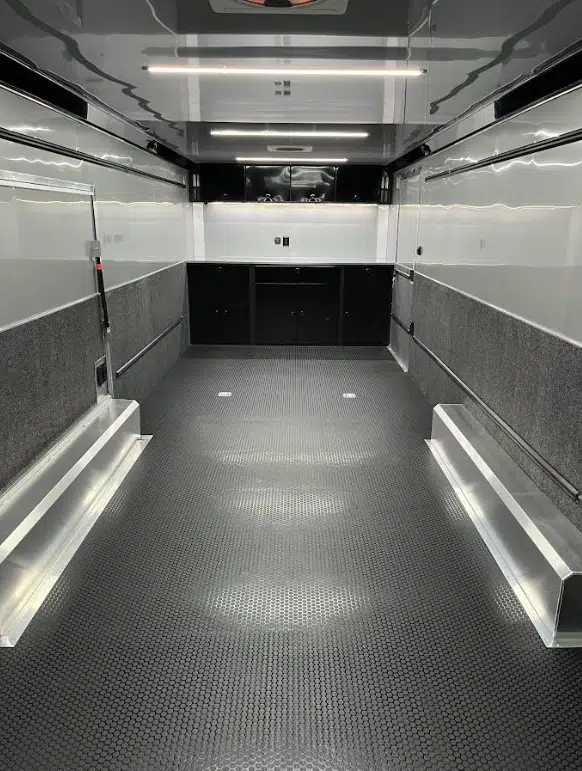 Enclosed ATC Car Trailer 2026 28ft. Aluminum ROM 550 w/LifeTrac & Large Escape Door 5950 - Image 4