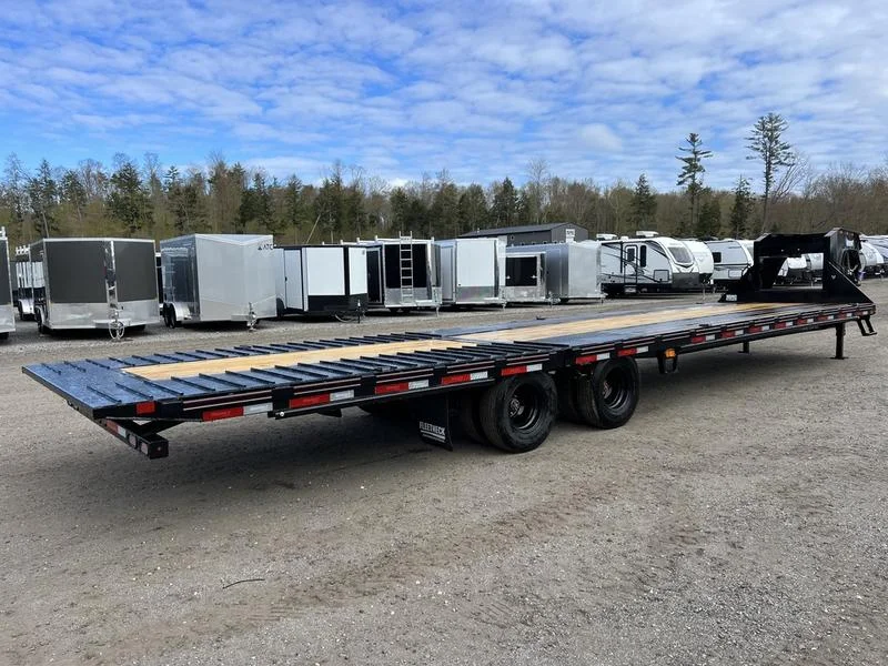 2024 Diamond C 8.5×35 25K Gooseneck Equipment Trailer w/Spare Mount - Image 18