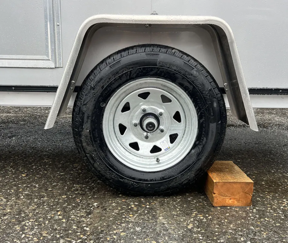 2024 Mission Trailers 60×12 Aluminum Single Place Crossover w/Galvanized Package, Rear Canopy - Image 5