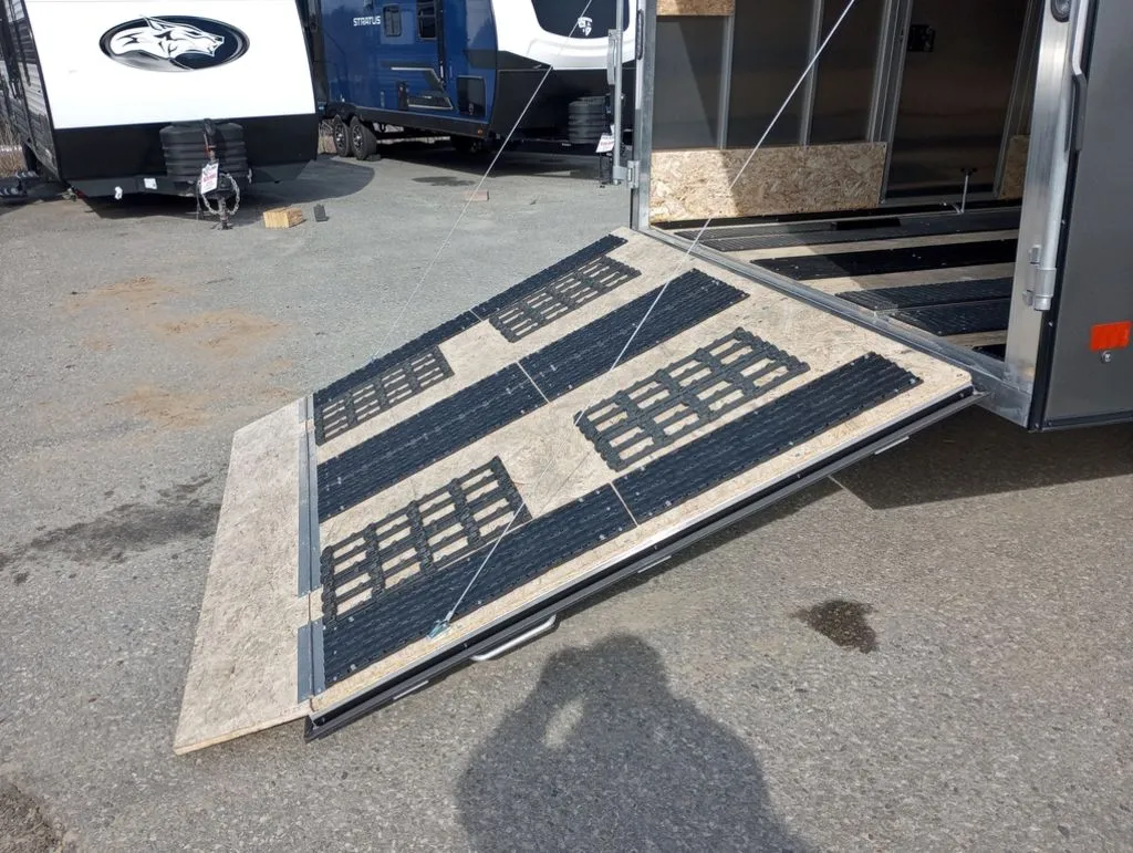 Mission Trailers 101×12 Aluminum 2-Place Crossover w/Mats & Guides, Rear Canopy - Image 13