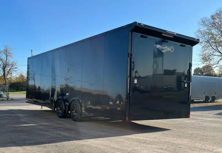 Enclosed Car Hauler 2025 26ft. Blaze w/Finished Interior & Black-Out Package 0411 - Image 4