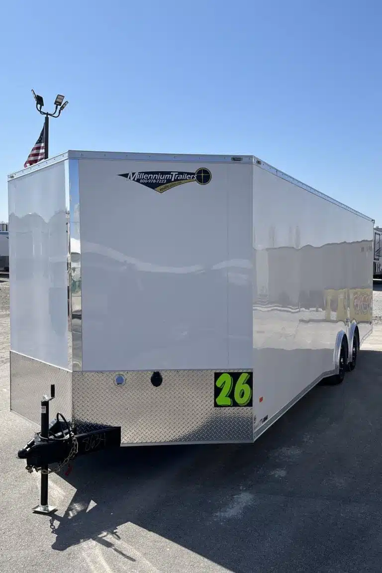 Enclosed Car Hauler 2025 26ft. Blaze w/Cabinets, Flooring, Alum Wheels, Spread Torsion Axles & More! 9882 - Image 4