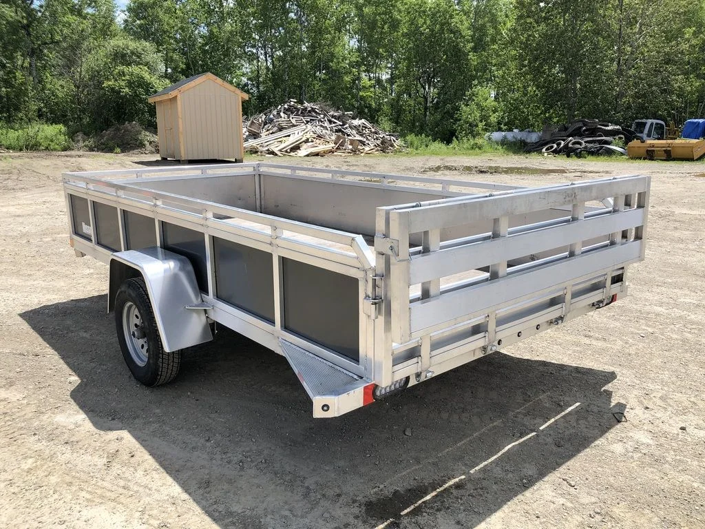 2022 Mission Trailers 6×12 Aluminum Open Utility w/Integrated Rear Ramp - Image 9