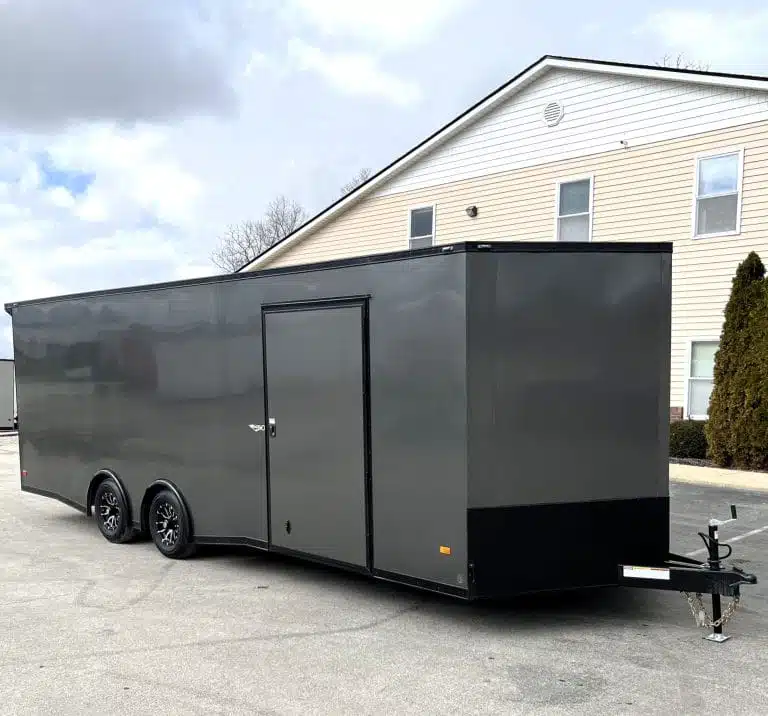 Enclosed Car Hauler 2025 24ft. Blaze w/Finished Interior & Aluminum Wheels 0407 - Image 4