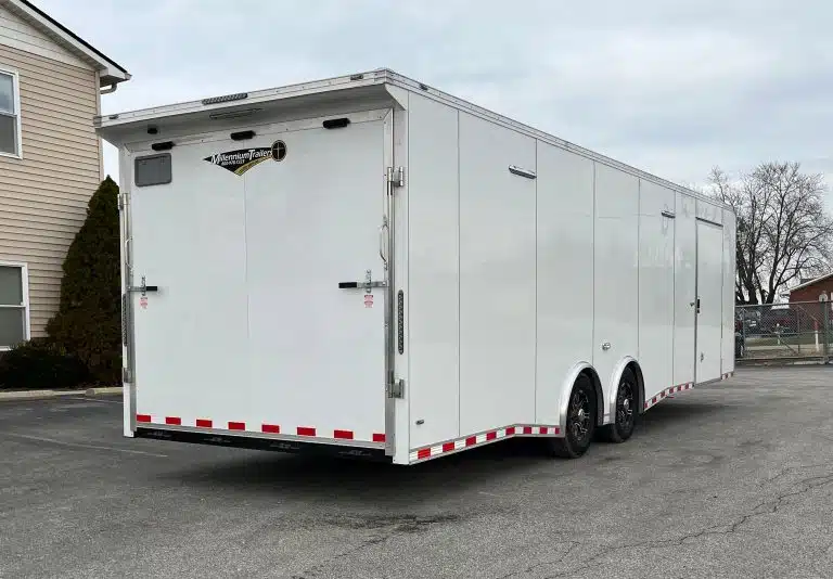 Enclosed Car Hauler 2026 28ft. Extreme w/6K Torsion Spread Axles, Finished Interior w/Cabinets & Alum. Wheels 0592 - Image 2