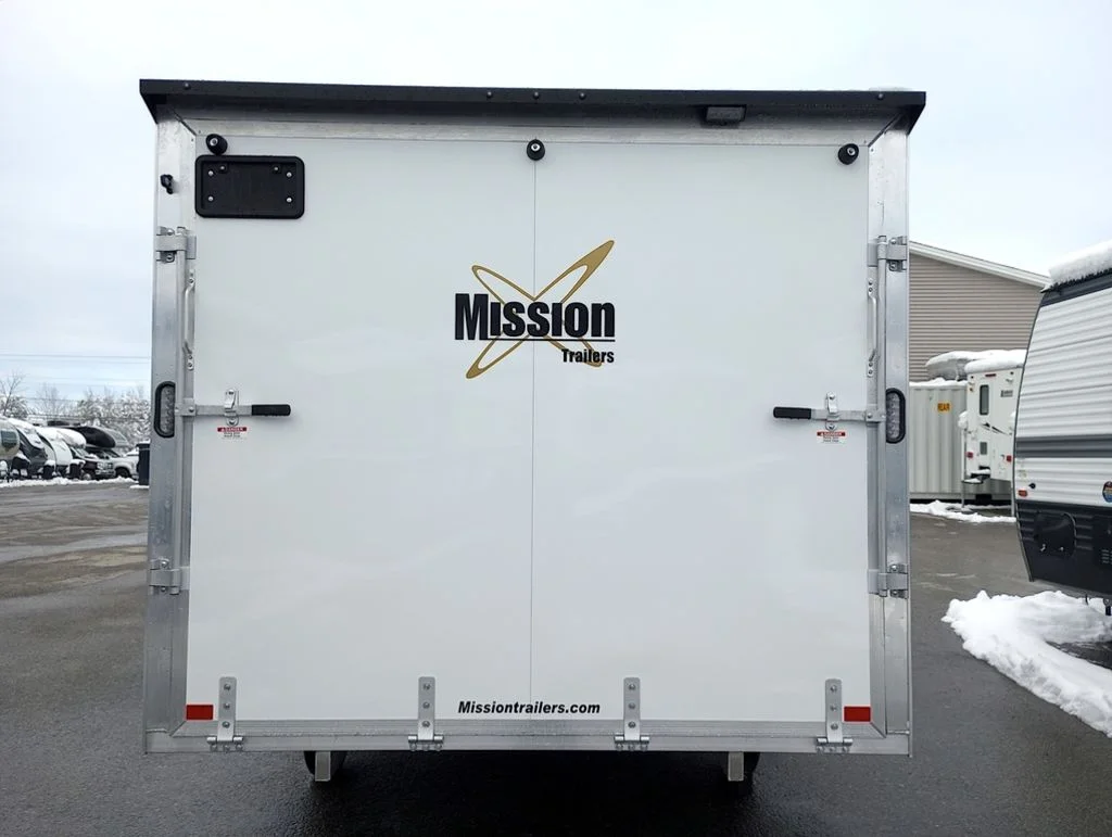 2024 Mission Trailers 101×12 Aluminum 2 Place Crossover 3.0 w/Side X Side Pkg, Rear Canopy - Image 2