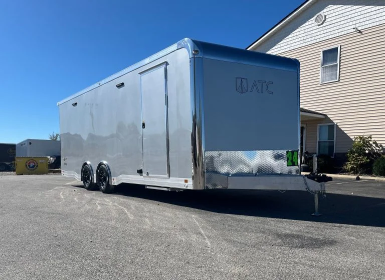 Enclosed ATC Car Trailer 2026 24ft. Aluminum ROM 550 w/Large Escape Door & LifeTrac 5758 - Image 2