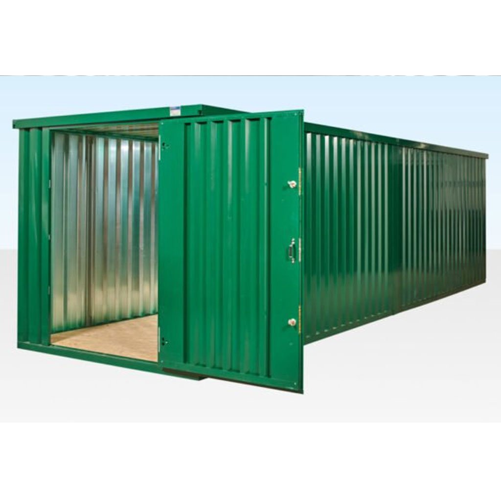 8M X 2.1M End Linked Flat Packed Container Bundle (Powder Coated) - Image 2